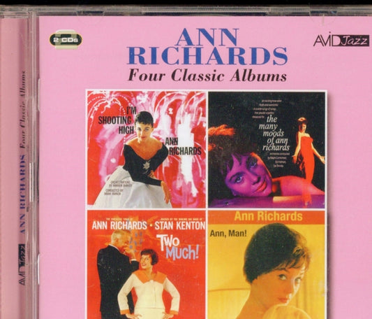 Ann Richards CD - Four Classic Albums (I'm Shooting High / The Many Moods Of Ann Richards / Two Much! / Ann. Man!)