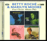 Betty Roche / Marilyn Moore CD - Four Classic Albums Plus (Take The A Train / Singin' & Swingin' / Lightly And Politely / Moody)