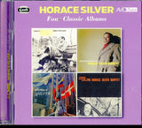 Horace Silver CD - Four Classic Albums (Six Pieces Of Silver / Further Explorations By The Horace Silver Quintet / The Stylings Of Silver / Finger Poppin' With The Horace Silver Quintet)