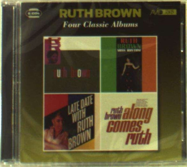 Ruth Brown CD - Four Classic Albums (Rock & Roll / Miss Rhythm / Late Date With Ruth Brown / Along Comes Ruth)