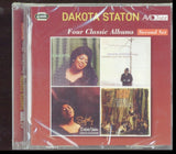 Dakota Staton CD - Four Classic Albums (Dakota / Dakota Staton Sings Ballads And The Blues / Softly / 'Round Midnight)