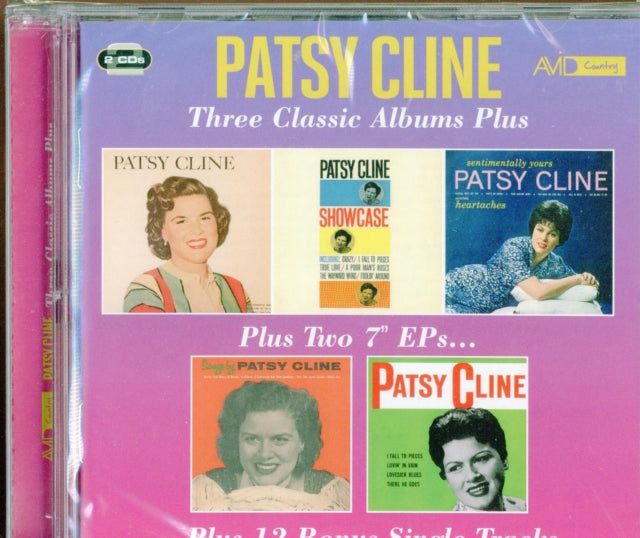 Patsy Cline CD - Three Classic Albums Plus