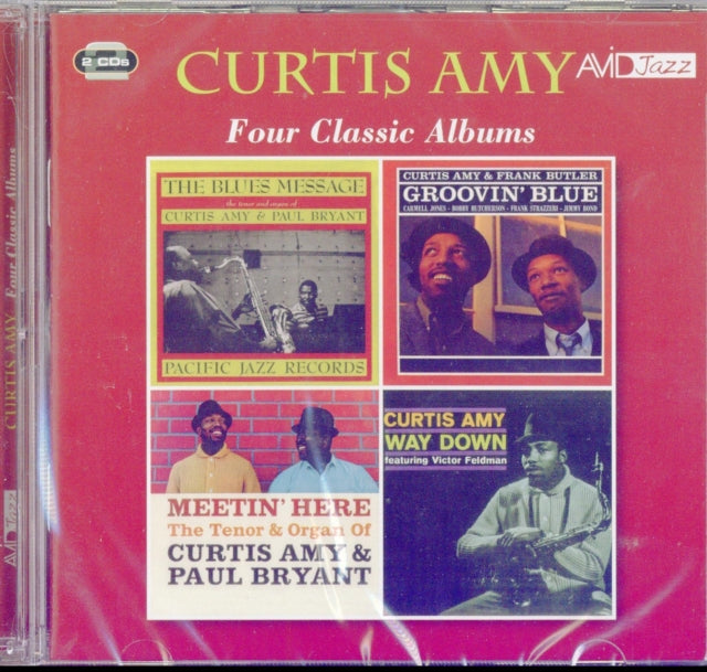 Curtis Amy CD - Four Classic Albums (The Blues Message / Groovin' Blue / Meetin' Here / Way Down)