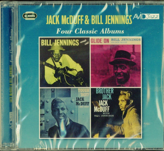 Jack Mcduff & Bill Jennings CD - Four Classic Albums