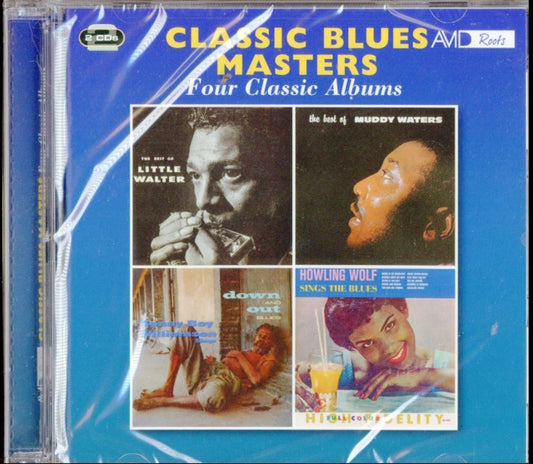 Little Walter / Muddy Waters / Sonny Boy Williamson / Howlin' Wolf CD - Classic Blues Masters - Four Classic Albums