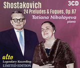 Tatiana Nikolayeva CD - Shostakovich 24 Preludes & Fugues
