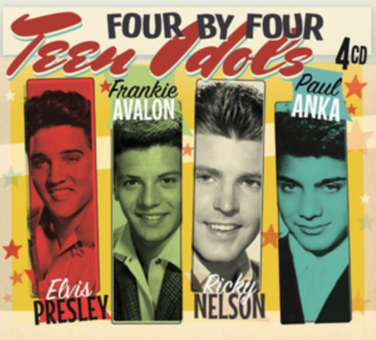 Elvis Presley, Frankie Avalon, Ricky Nelson, Paul Anka CD - Teen Idols
