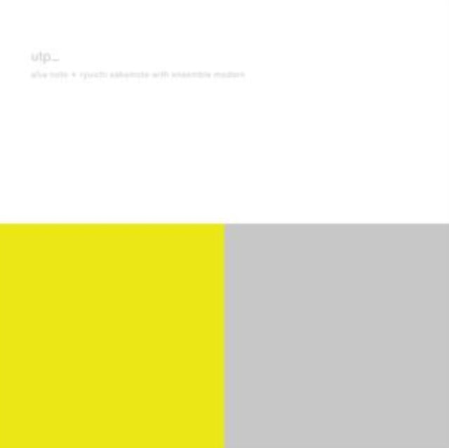 Alva Noto And Ryuichi Sakamoto CD - Utp_ (Remaster)