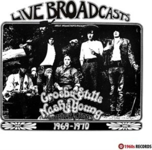 Crosby. Nash & Young LP Vinyl Record - Live On Tv 19 70