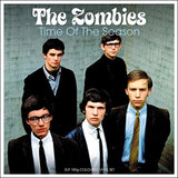 The Zombies LP Vinyl Record - Time Of The Season (Electric Blue Vinyl)