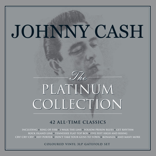 Johnny Cash LP Vinyl Record  The Platinum Collection (Coloured Vinyl)