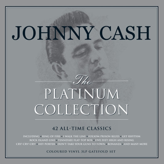 Johnny Cash LP Vinyl Record  The Platinum Collection (Coloured Vinyl)