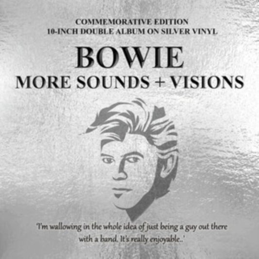 David Bowie LP Vinyl Record - More Sounds + Visions (Silver Vinyl)