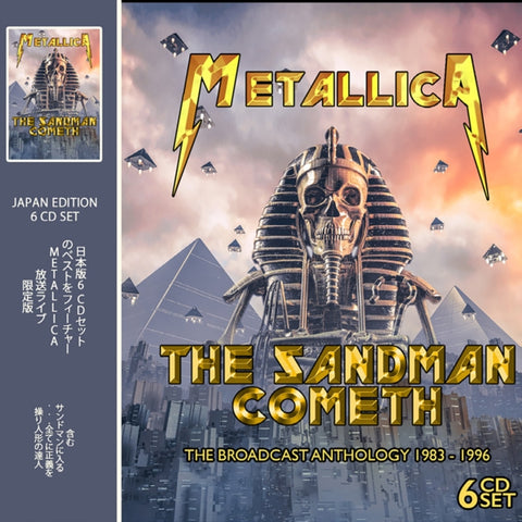 Metallica CD - The Sandman Cometh - The Broadcast Anthology 19 83 - 19 96