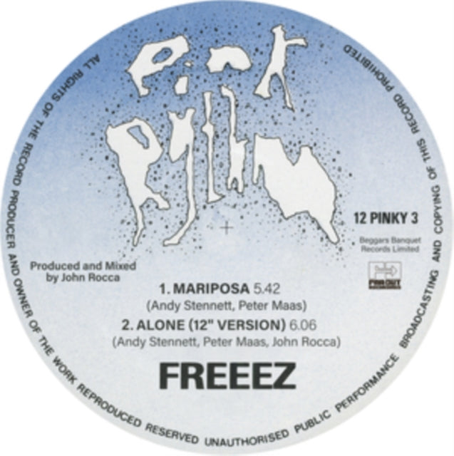 Freeez LP Vinyl Record - Mariposa/ Alone
