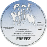 Freeez LP Vinyl Record - Mariposa/ Alone
