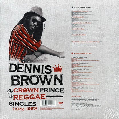 Dennis Brown  LP -  The Crown Prince Of Reggae: Singles 19721985