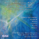 Boschetti / Zanca / Montanari CD - Lirica Da Camera Sui Testi Di Pascoli / Moretti / Panzini / Moretti
