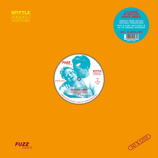 Zed LP Vinyl Record - Plastic Love/Plastic Love (Instrumental Version)