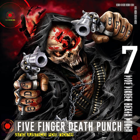 Five Finger Death Punch LP Vinyl Record - And Justice For None
