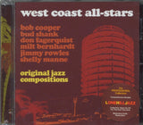 West Coast All Stars CD - Original Jazz Compositions