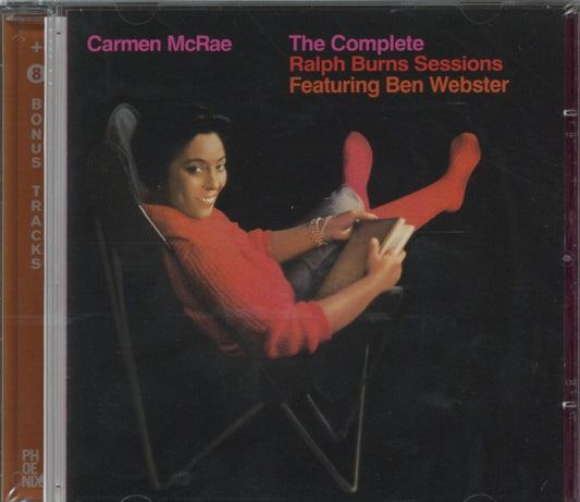 Carmen Mcrae CD - The Complete RaLP Vinyl Recordh Burns Sessions