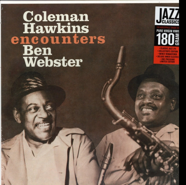 Coleman Hawkins LP Vinyl Record - Encounters Ben Webster