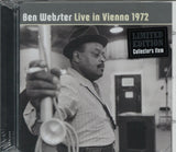 Ben Webster CD - Live In Vienna 19 72