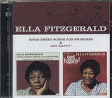 Ella Fitzgerald CD - Sings Sweet Songs For Swingers / Get Happy!