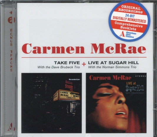 Carmen Mcrae CD - Take Five / Live At Sugar Hill