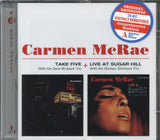 Carmen Mcrae CD - Take Five / Live At Sugar Hill