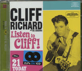 Cliff Richard CD - Listen To Cliff! / 21 Today