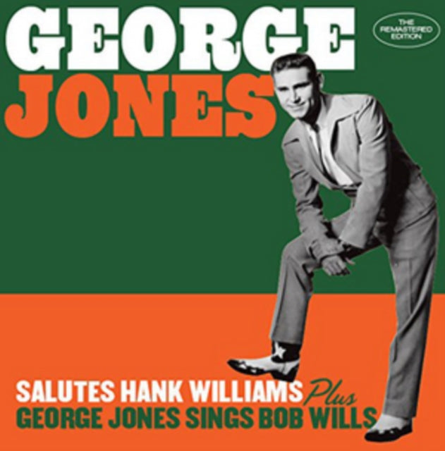 George Jones CD - Salutes Hank Williams / George Jones Sings Bob Wills