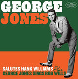 George Jones CD - Salutes Hank Williams / George Jones Sings Bob Wills