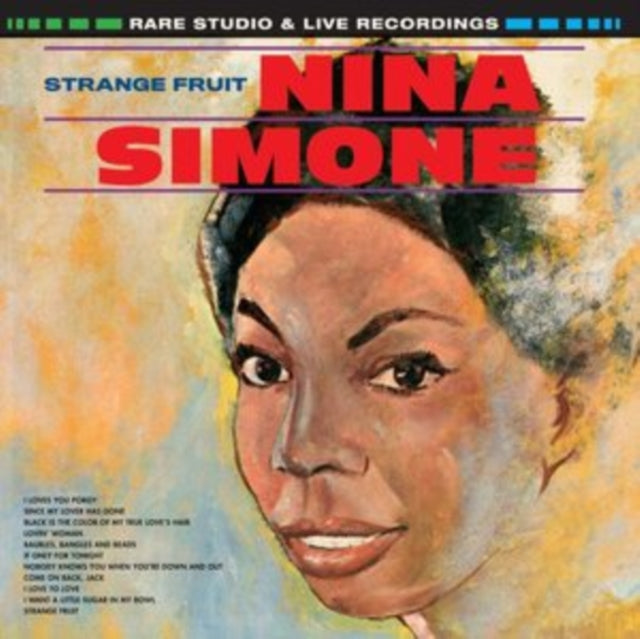 Nina Simone LP Vinyl Record - Strange Fruit. Rare Recordings (Limited Orange Vinyl)