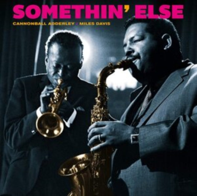 Cannonball Adderley LP - Somethin' Else (+1 Bonus Track) (Solid Blue Vinyl)