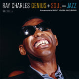 Ray Charles LP Vinyl Record - Genius + Soul = Jazz