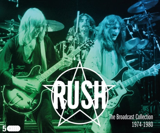 Rush CD - The Broadcast Collection 19 74-19 80
