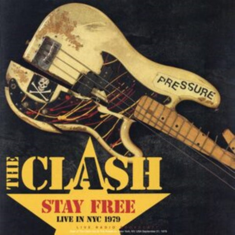 The Clash LP Vinyl Record - Stay Free - Live In NYC 19 79