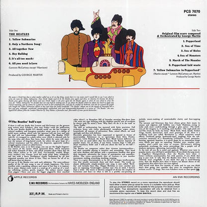The Beatles  LP -  Yellow Submarine: Nothing Is Real