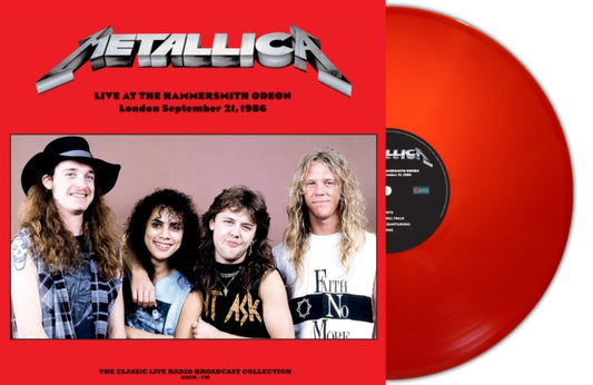 Metallica LP Vinyl Record - Live At The Hammersmith Odeon London 21th September 19 86 (Coloured Vinyl)
