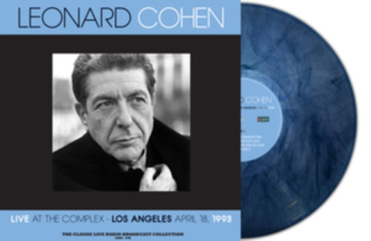 Leonard Cohen LP Vinyl Record - Live At The Complex 19 93 (Blue Marble Vinyl)