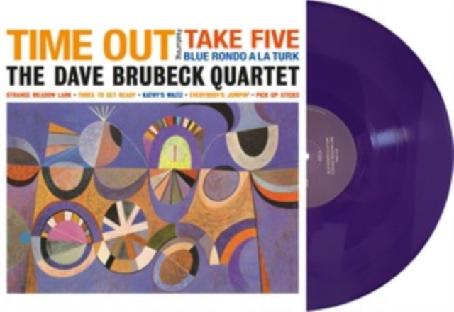 Dave Brubeck Quartet LP Vinyl Record  Time Out (Purple Vinyl)