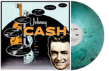 Johnny Cash LP Vinyl Record  With His Hot And Blue Guitar (Marble Vinyl)