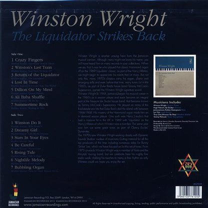 Winston Wright  LP -  The Liquidator Strikes Back (180g)
