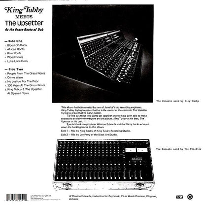King Tubby, Lee Perry  LP -  King Tubby Meets The Upsetter At The Grass Roots Of Dub