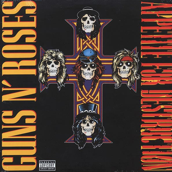 Guns N' Roses  LP -  Appetite For Destruction (180g) (audiophile)