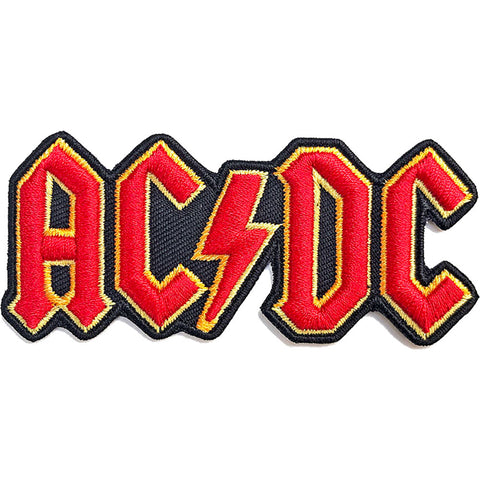 AC/DC Patch - Cut-Out 3D Logo Woven Patch