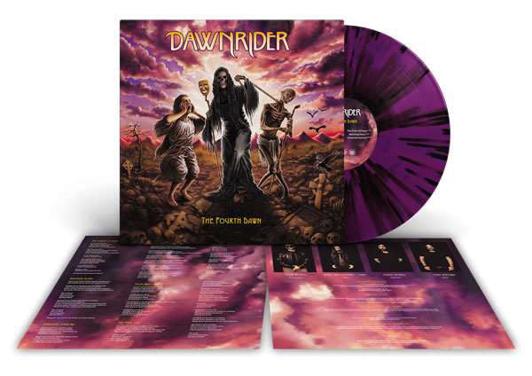 Dawnrider LP - The Fourth Dawn (Purple/Black Splatter Vinyl) | Buy Now For 47.99