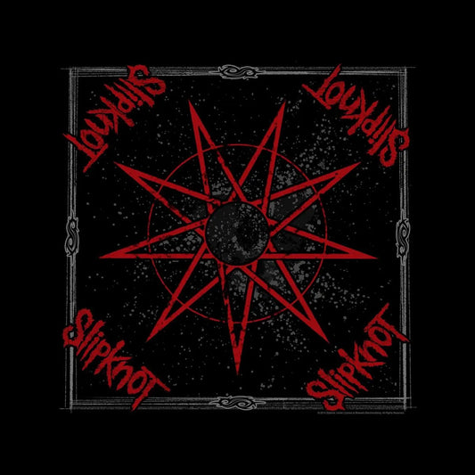 Slipknot Bandana -  Nine Pointed Star 